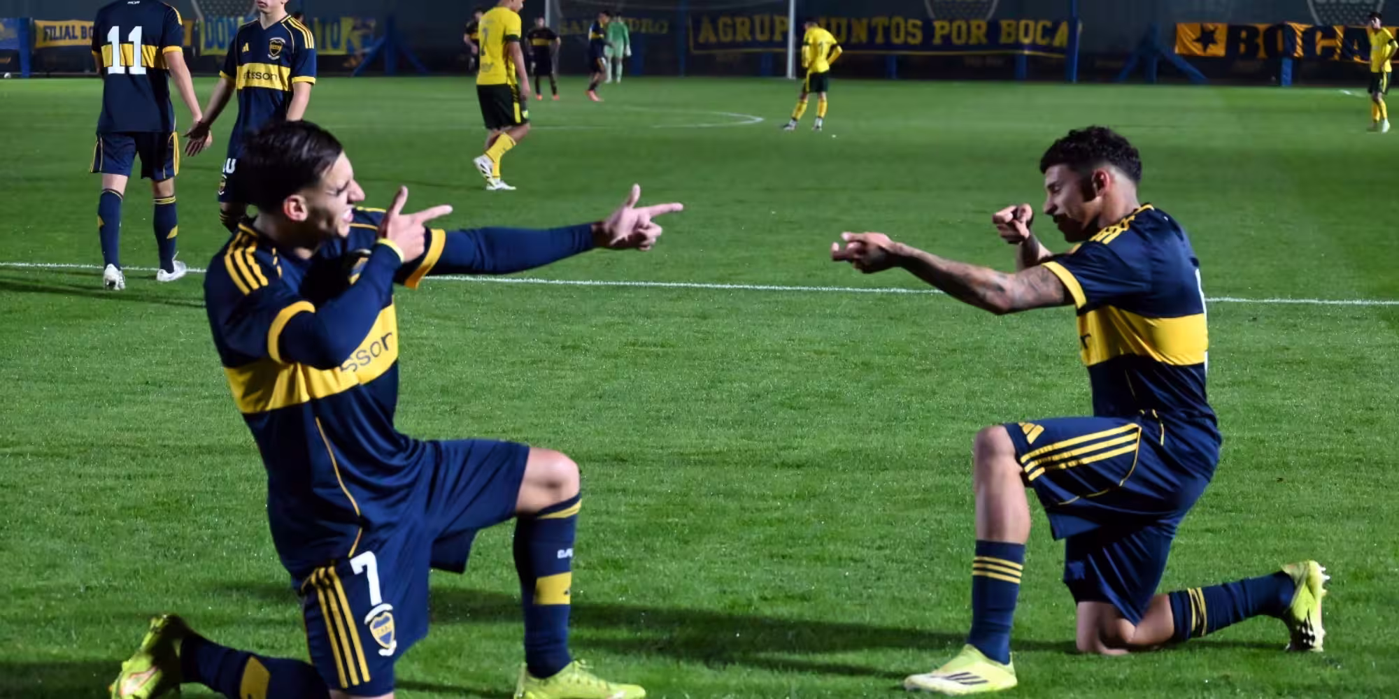 Gellini y Flores Boca