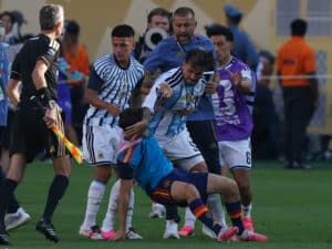 Leandro Paredes con la camiseta de la Selección Argentina durante el Mundial 2026
